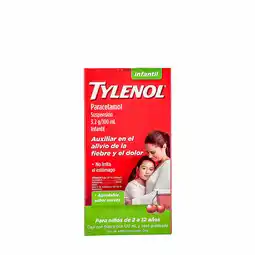 Farmacias YZA Tylenol Infantil Cereza Suspensio 120Ml oferta