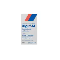 Farmacias YZA XIGLIF-M TAB 10MG/1G C/28 oferta