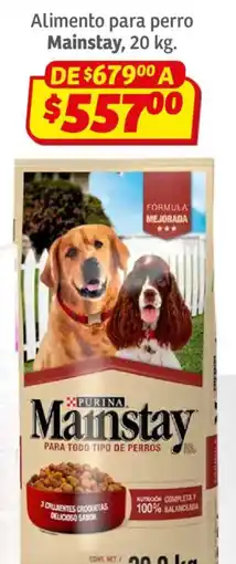 Soriana Híper Mainstay alimento oara perro oferta