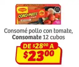Soriana Híper Consomate consomé pollo con tomate oferta