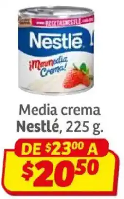 Soriana Híper Nestlé media crema oferta