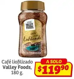 Soriana Híper Valley foods café liofilizado oferta