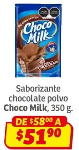 Soriana Híper Choco milk saborizante chocolate polvo oferta