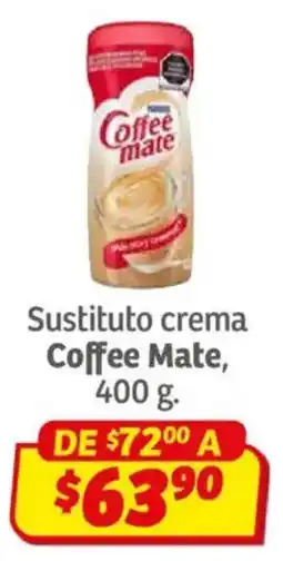 Soriana Híper Coffee mate sustituto crema oferta