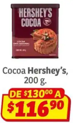 Soriana Híper Hershey's cocoa oferta