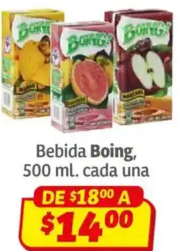 Soriana Híper Boing bebida oferta
