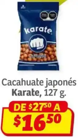 Soriana Híper Karate cacahuate japonés oferta