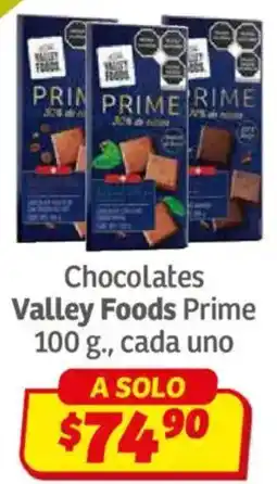 Soriana Híper Valley foods chocolates prime oferta