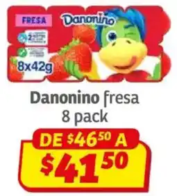 Soriana Híper Danonino fresa oferta