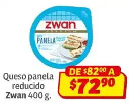 Soriana Híper Zwan queso panela reducido oferta