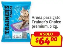 Soriana Híper Trainer's choice arena para gato premium oferta