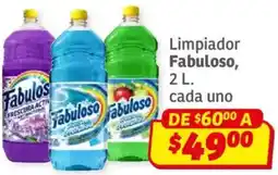 Soriana Híper Fabuloso limpiador oferta