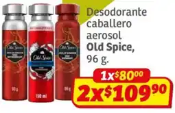 Soriana Híper Old spice desodorante caballero aerosol oferta