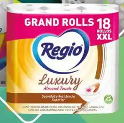 Soriana Híper Luxury almond papel higiénico regio oferta