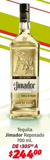 Soriana Híper Reposado tequila jimador oferta
