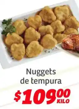 Soriana Híper Nuggets de tempura oferta