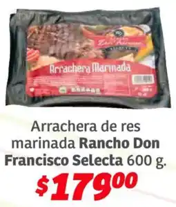 Soriana Híper Rancho don francisco selecta arrachera de res marinada oferta
