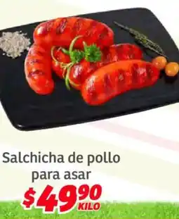 Soriana Híper Salchicha de pollo para asar oferta
