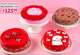 Soriana Híper San valentín pastel americano pieza oferta