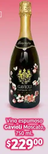 Soriana Híper Gavioli moscato vino espumoso oferta