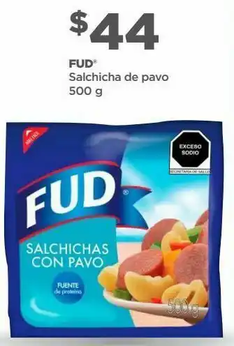 Bodega Aurrerá Salchichas fud oferta