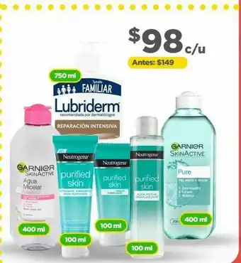 Bodega Aurrerá Cuidado facial neutrogena oferta