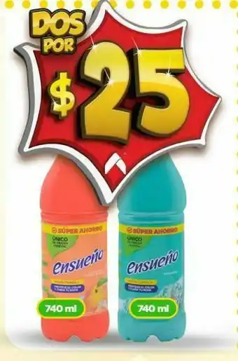 Bodega Aurrerá Ensueño 740ml x2 oferta