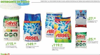 Detergente en polvo