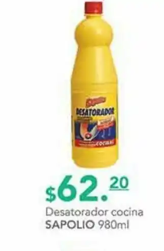 Desatorador cocina sapolio 980ml