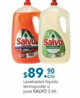 Fresko Lavatrastes liquido termopoder salvo 2,6l oferta