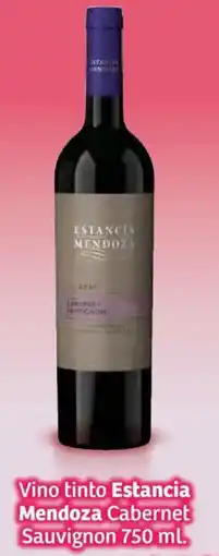 Soriana Híper Estancia mendoza vino tinto cabernet sauvignon oferta