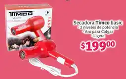 Soriana Híper Timco secadora basic oferta