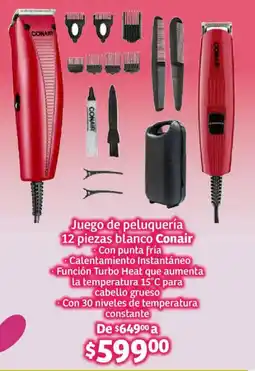 Soriana Híper Conair juego de peluquería blanco oferta
