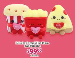 Soriana Híper San valentín peluche de comiditas oferta