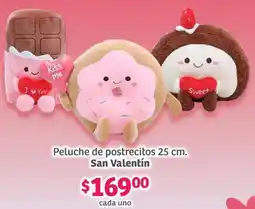 Soriana Híper San valentín peluche de postrecitos oferta
