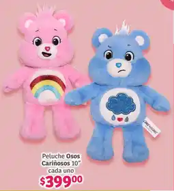 Soriana Híper Osos cariñosos 10" peluche cada uno oferta