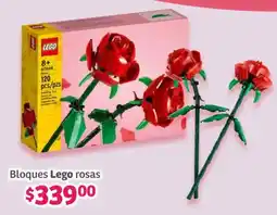 Soriana Híper Lego bloques rosas oferta