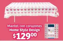 Soriana Híper Home style design mantel con corazones oferta