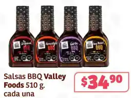 Soriana Híper Valley foods salsas bbq oferta