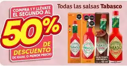 Soriana Híper Tabasco todas las salsas oferta