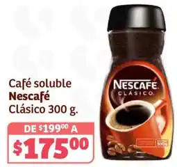 Soriana Híper Nescafé café soluble clásico oferta
