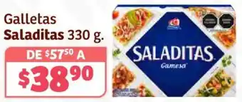 Soriana Híper Saladitas galletas oferta