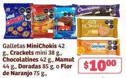 Soriana Híper Galletas minichokis oferta