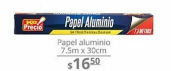 La Comer Papel aluminio 7.5m x 30cm oferta