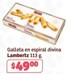 Soriana Híper Lambertz galleta en espiral divina oferta