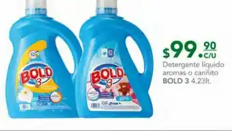 Detergente líquido bold