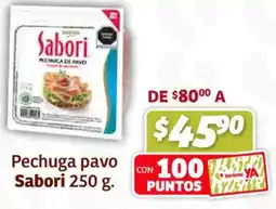 Soriana Híper Soriona pechuga pavo oferta
