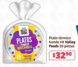 Soriana Híper Valley foods plato térmico hondo #8 oferta