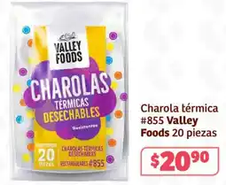 Soriana Híper Valley foods charola térmica #855 oferta