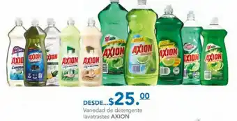 La Comer Detergente axion oferta